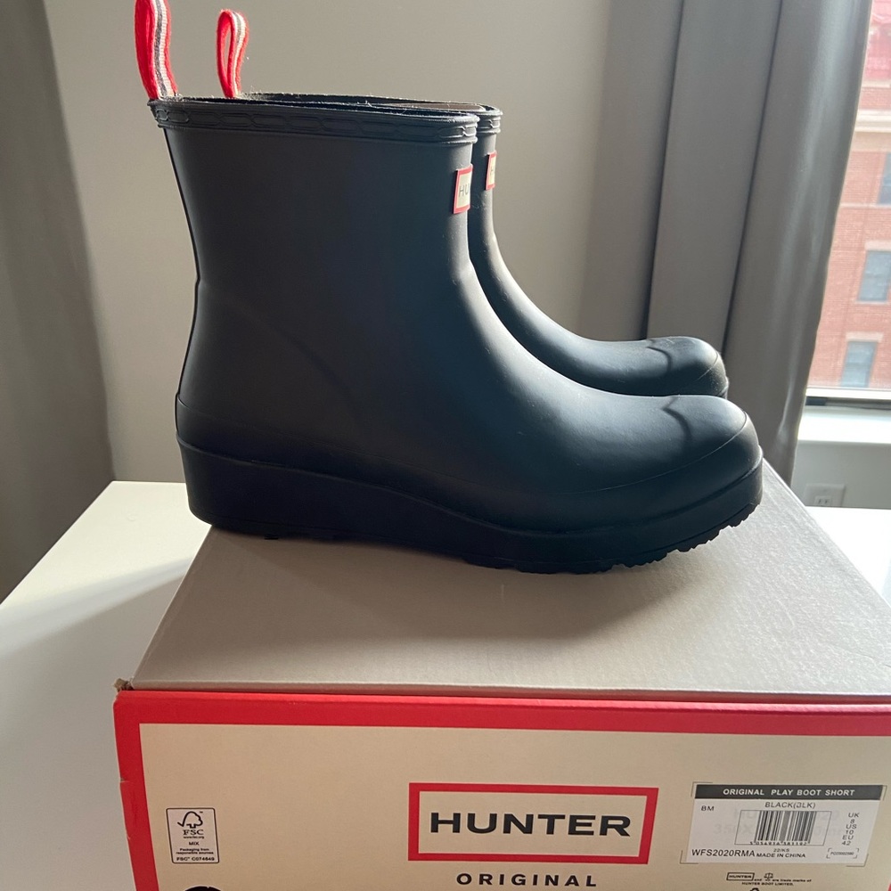 Hunter rain boots